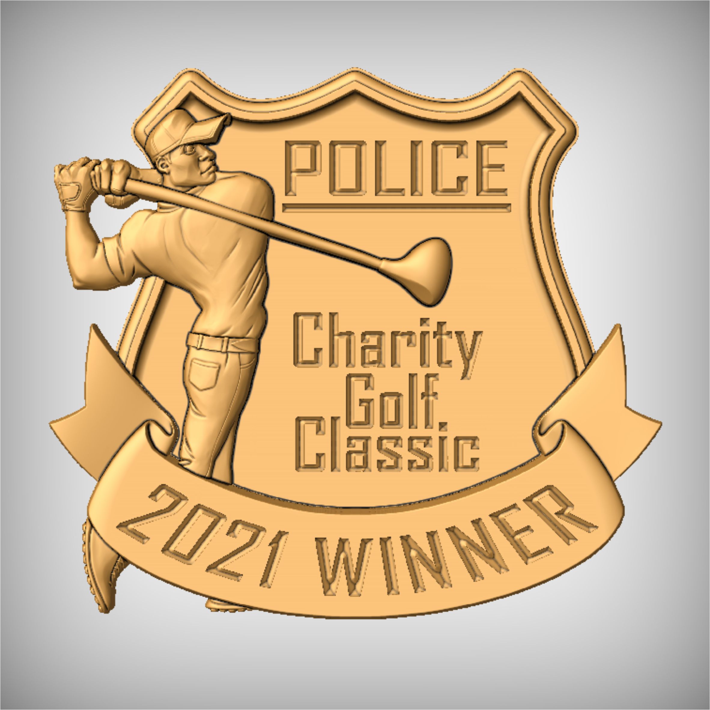 Police Charity golf Award